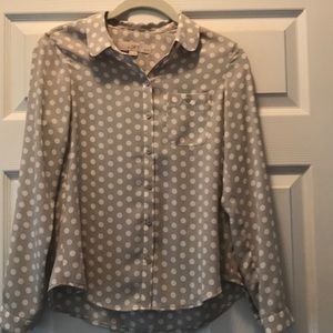 Women’s loft button down shirt size XXSP
